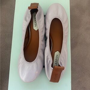 Lanvin Lilac Ballerina Flats